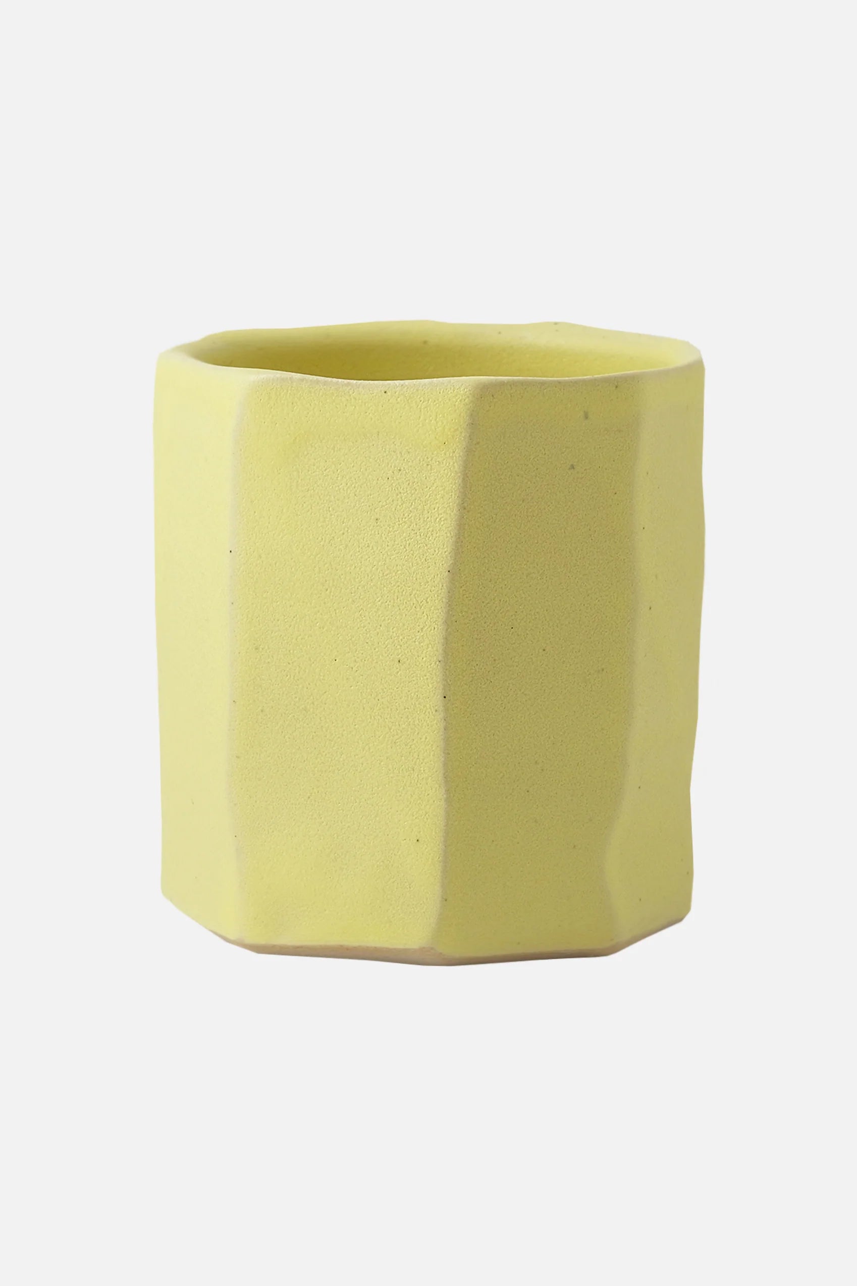 Trim Mug in Yellow Matte